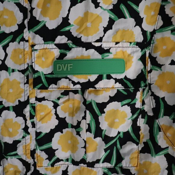 Diane Von Furstenberg x Target Yellow S Packable Sleeveless Hooded Full Zip Vest - Picture 7 of 13